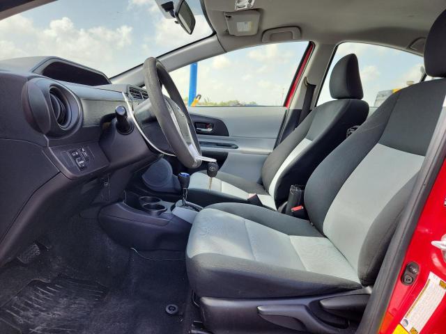  TOYOTA PRIUS 2013 Czerwony