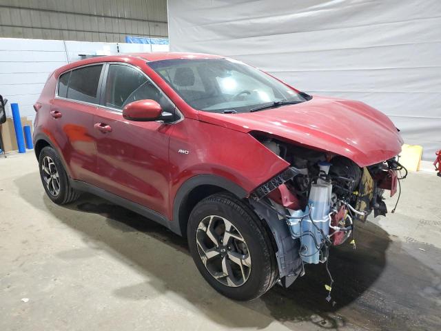  KIA SPORTAGE 2022 Червоний