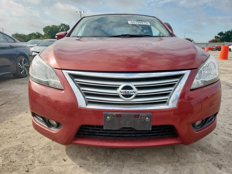  NISSAN SENTRA 2015 Czerwony