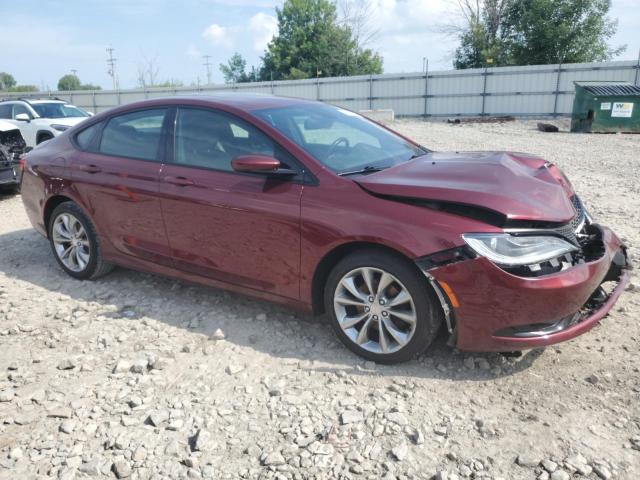 Sedans CHRYSLER 200 2015 Burgundy