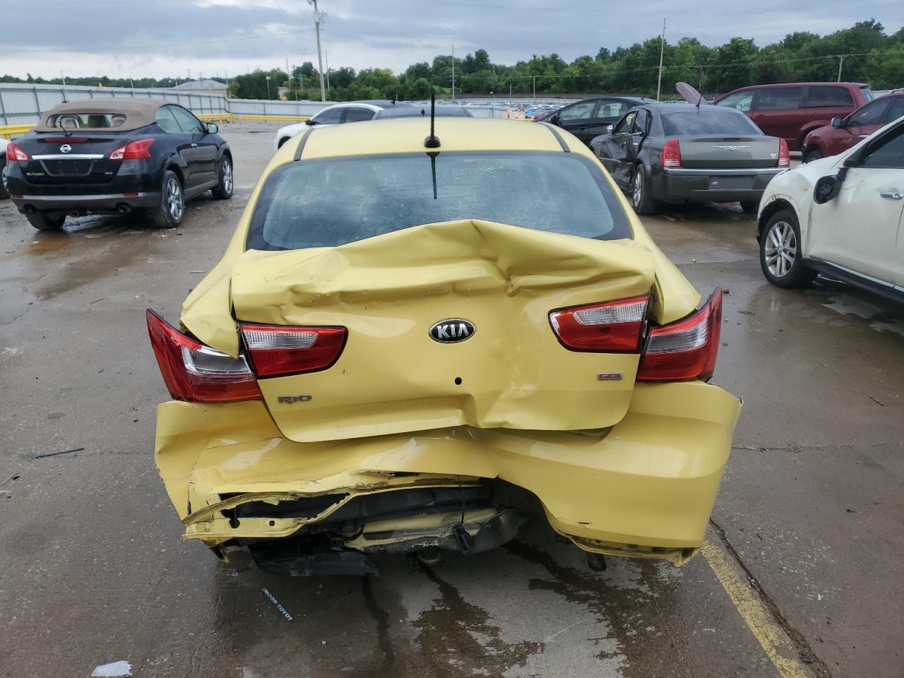 2016 Kia Rio Lx VIN: KNADM4A39G6599572 Lot: 64943295