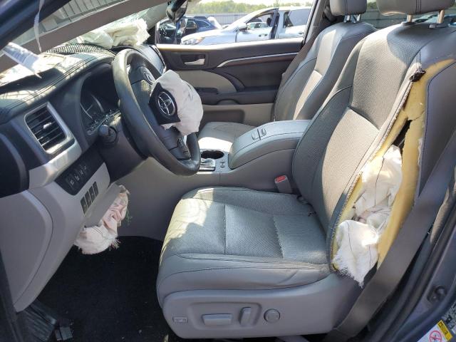 Parquets TOYOTA HIGHLANDER 2016 Blue