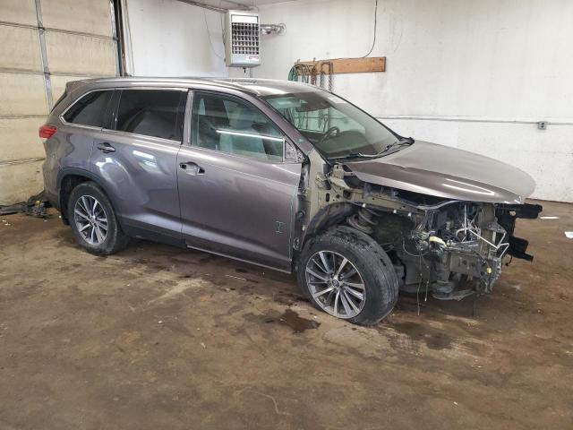  TOYOTA HIGHLANDER 2019 Серый