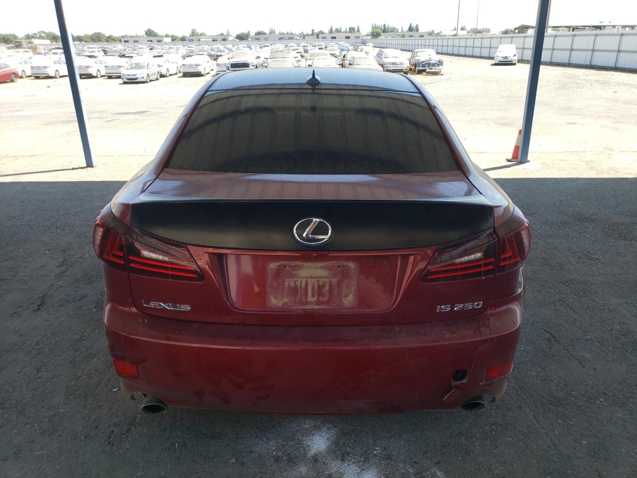 2008 Lexus Is 250 VIN: JTHBK262082070927 Lot: 65031785