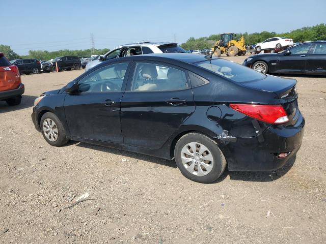 Sedans HYUNDAI ACCENT 2016 Czarny