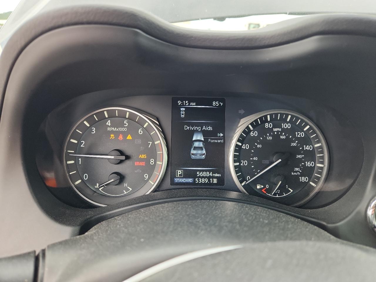 2019 Infiniti Q50 Luxe VIN: JN1EV7AR2KM555222 Lot: 62994195