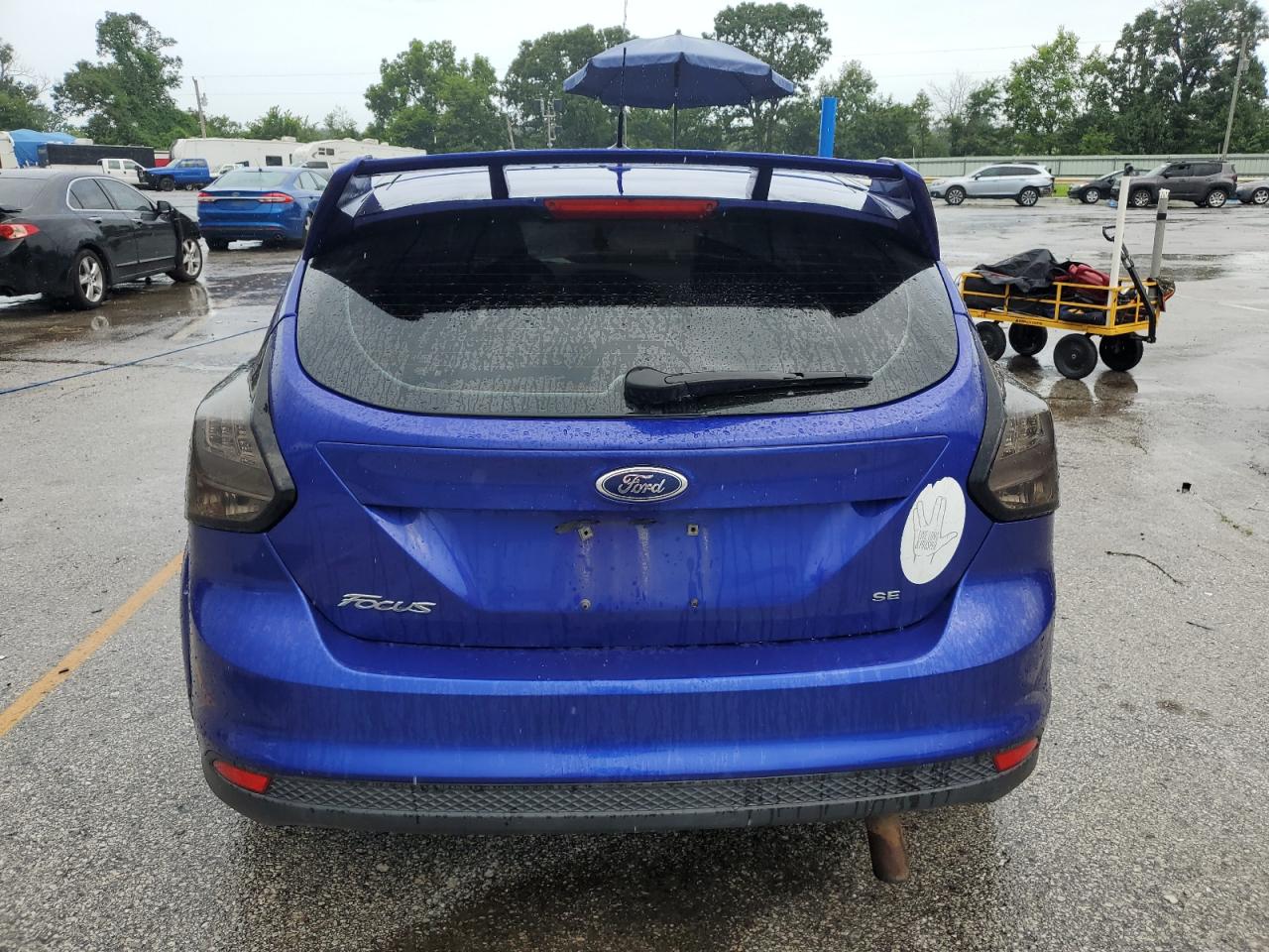 2014 Ford Focus Se VIN: 1FADP3K2XEL327644 Lot: 65362835