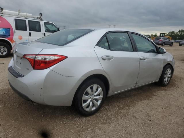  TOYOTA COROLLA 2015 Srebrny