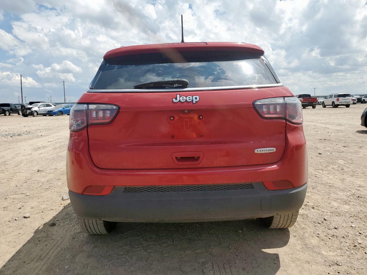 2020 Jeep Compass Latitude VIN: 3C4NJCBB2LT205801 Lot: 66354015