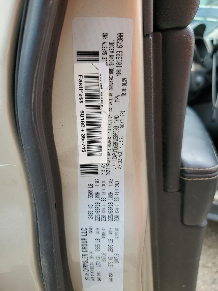 2015 Jeep Cherokee Limited VIN: 1C4PJMDS8FW580909 Lot: 67055715