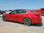 2017 INFINITI Q50 RED SPORT 400   for sale at Copart TX - DALLAS