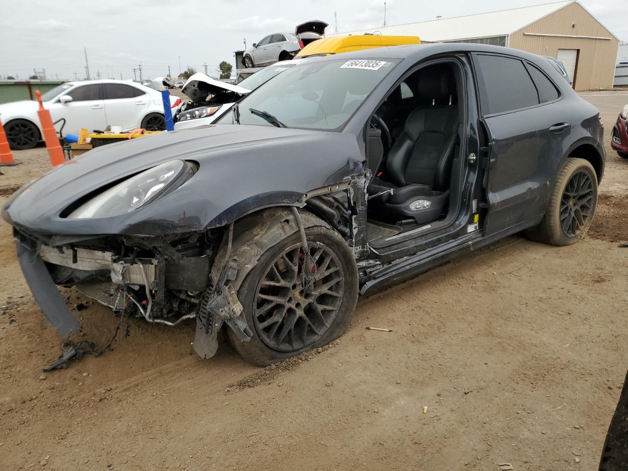 2017 Porsche Macan Gts grey null gas WP1AG2A59HLB51322 photo #1