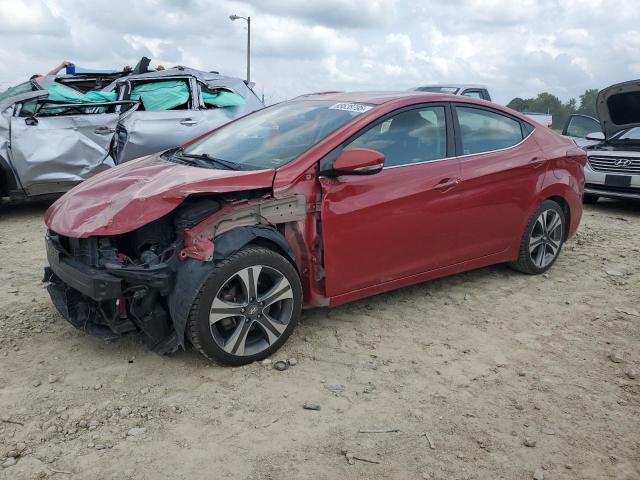  HYUNDAI ELANTRA 2014 Красный