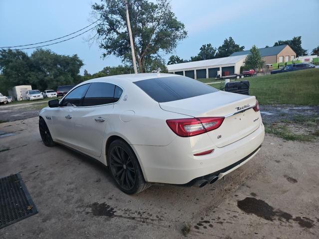 Sedans MASERATI QUATTROPOR 2015 White