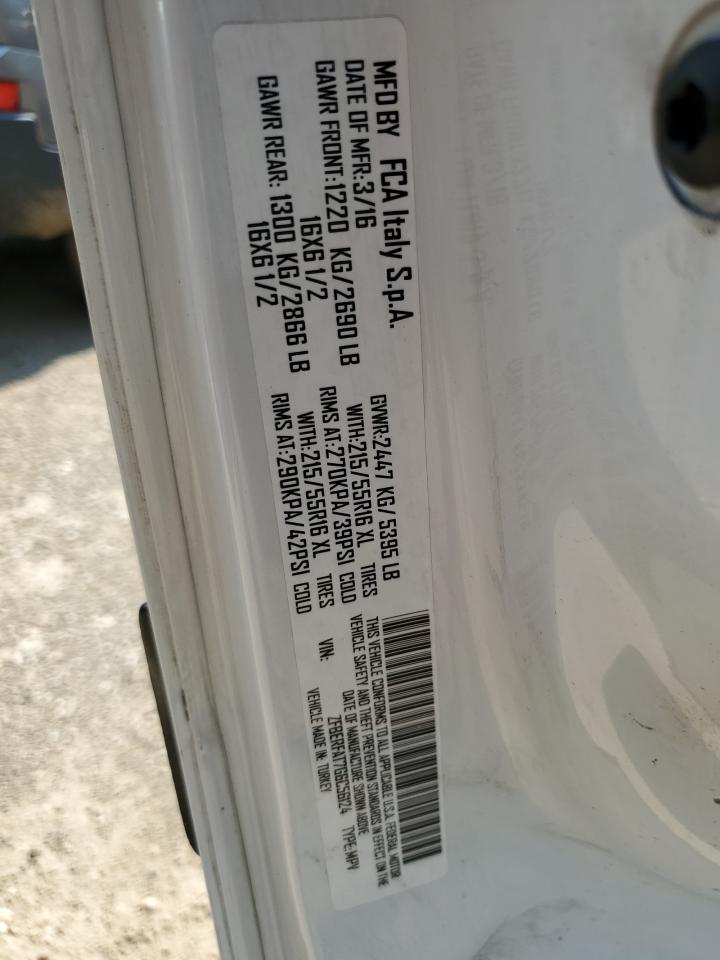 2016 Ram Promaster City VIN: ZFBERFAT7G6C56124 Lot: 64120505
