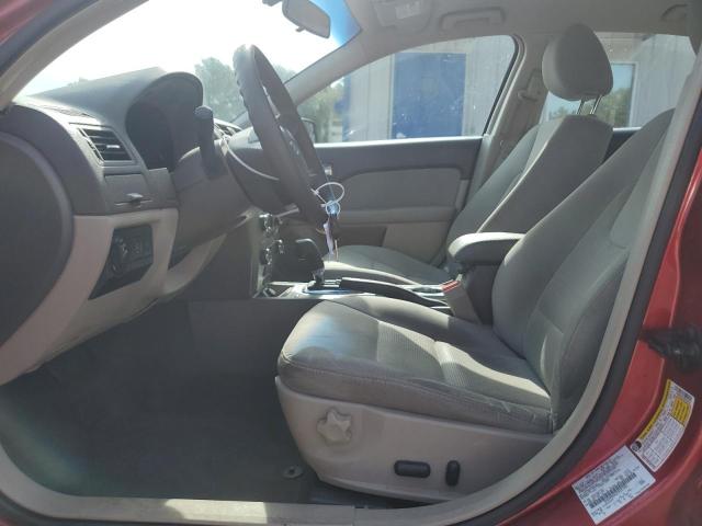 FORD FUSION 2012 Czerwony