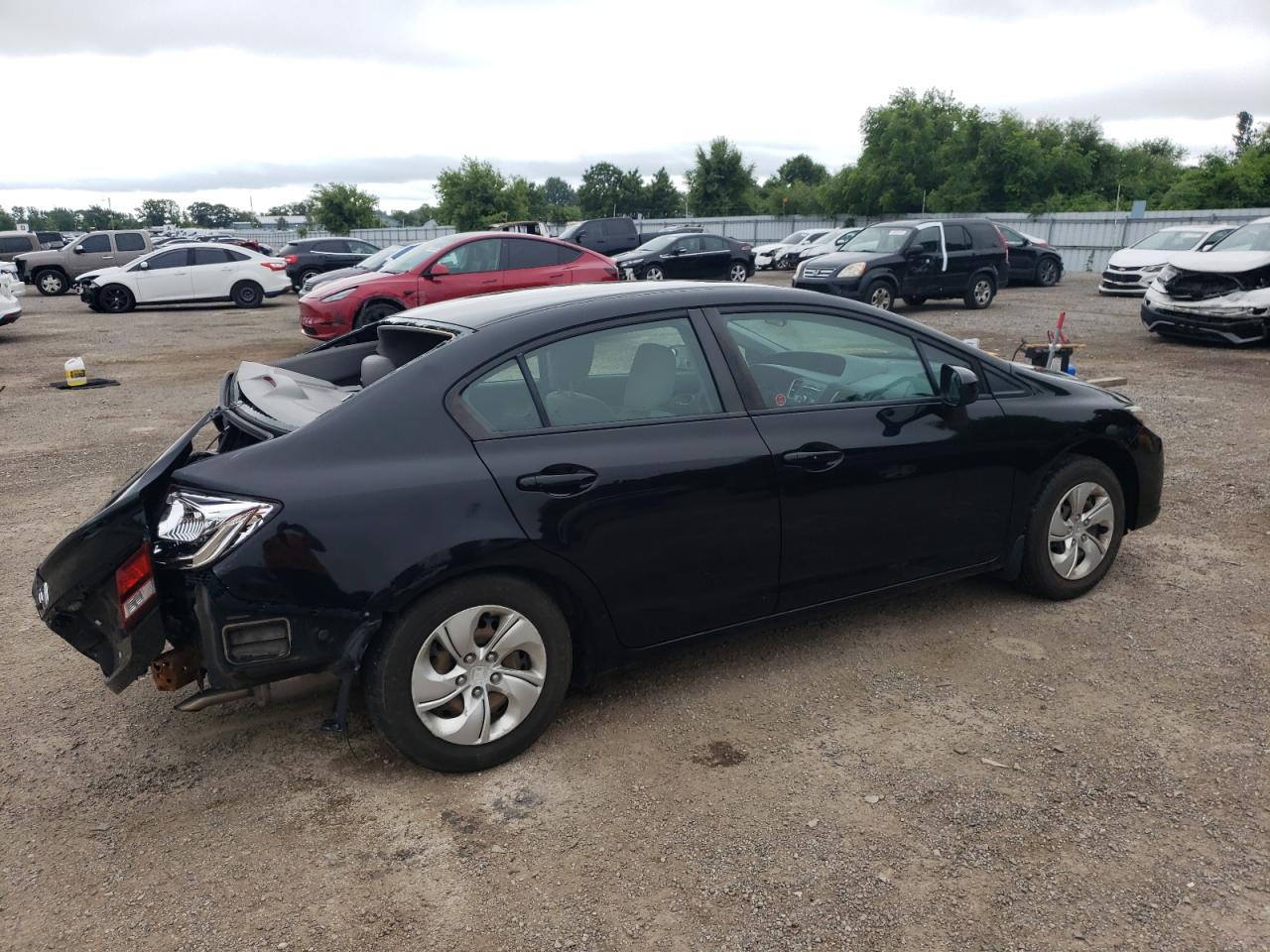 2015 Honda Civic Lx VIN: 2HGFB2F43FH009825 Lot: 64952175