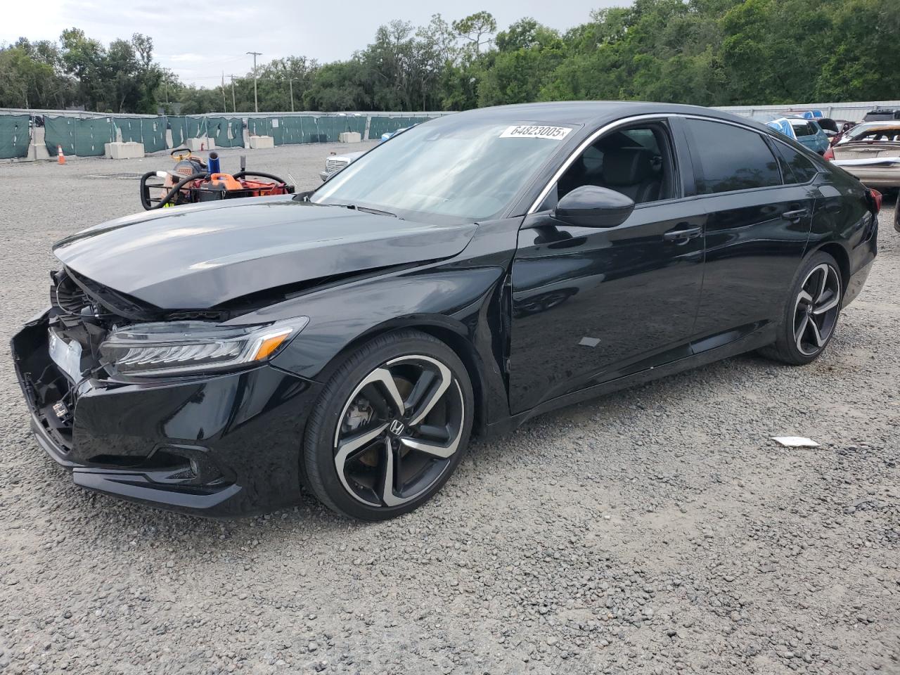 2021 Honda Accord Sport VIN: 1HGCV1F39MA124727 Lot: 64823005