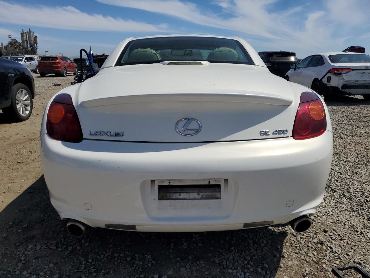 2002 Lexus Sc 430 VIN: JTHFN48Y920028927 Lot: 65293335
