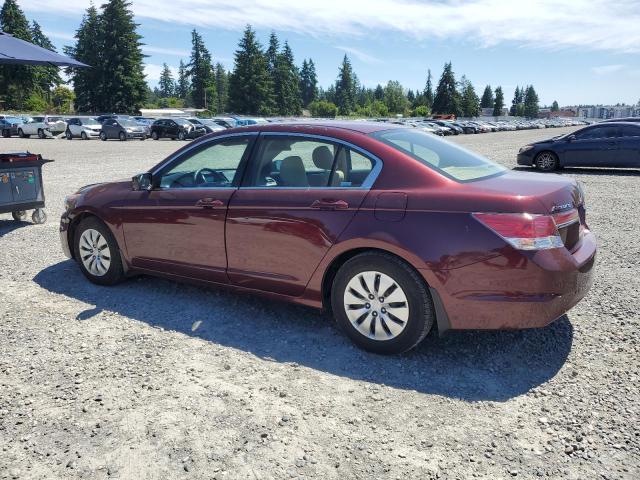 Sedans HONDA ACCORD 2012 Burgundy