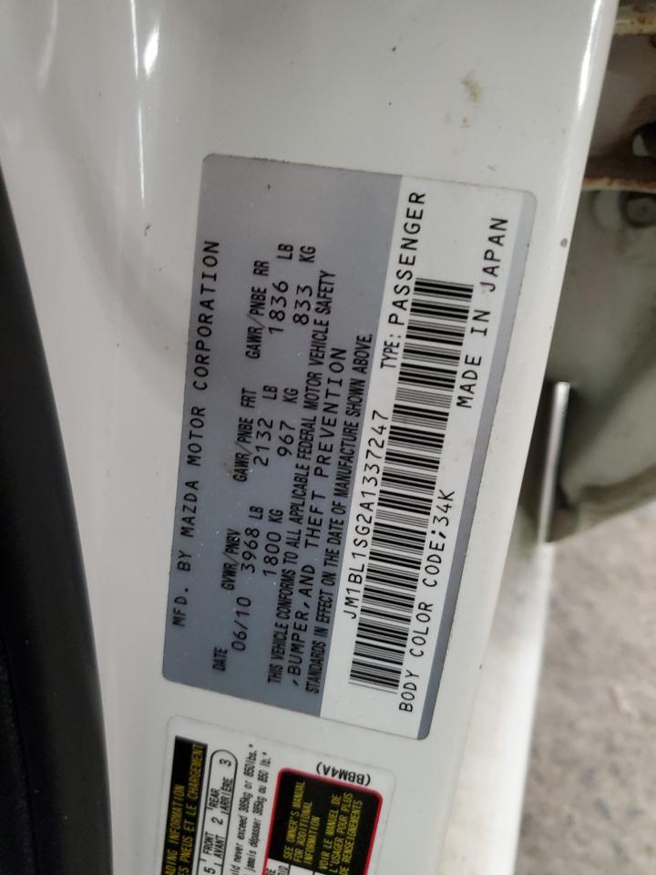2010 Mazda 3 I VIN: JM1BL1SG2A1337247 Lot: 64955185