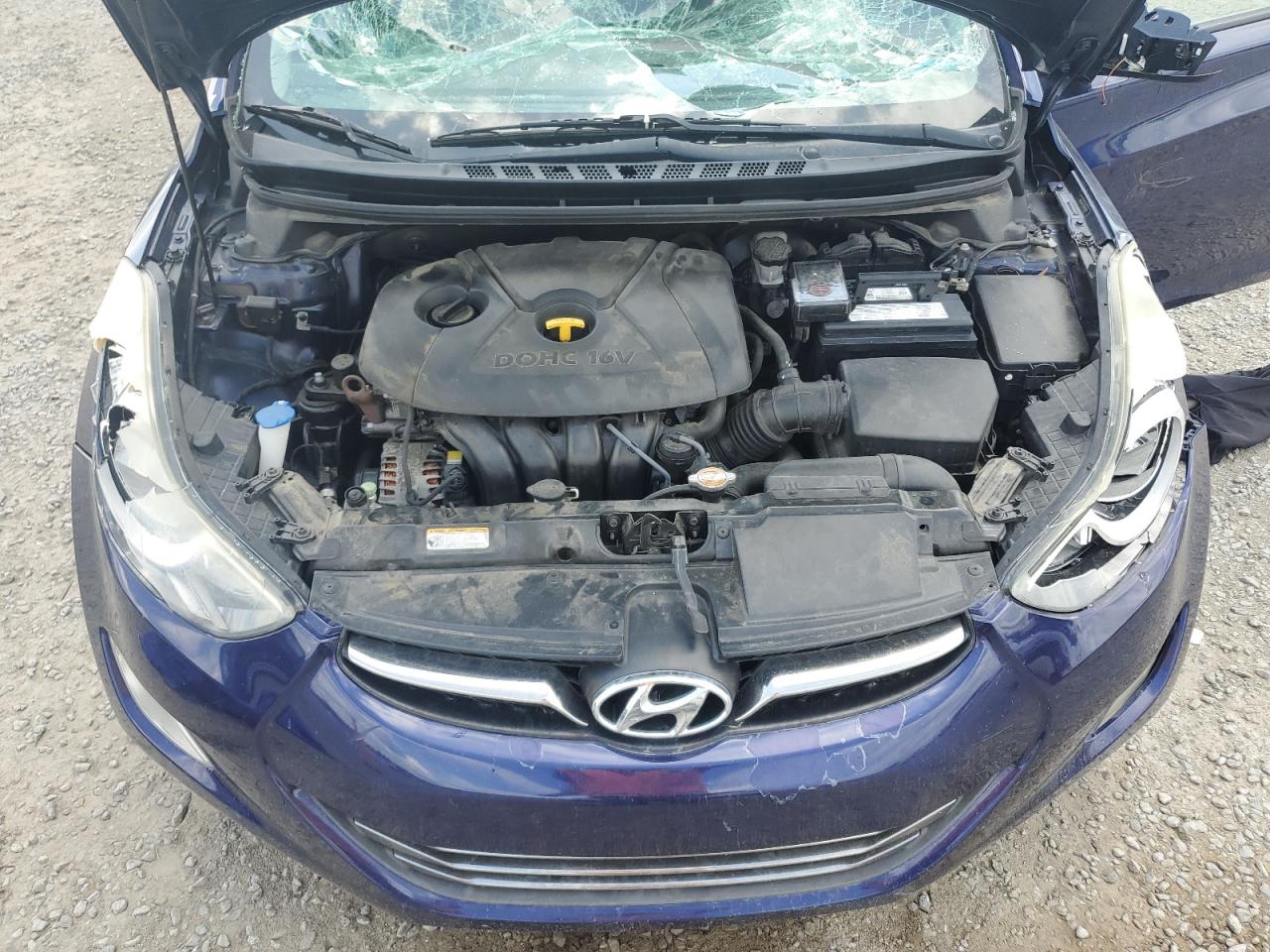 2013 Hyundai Elantra Gls VIN: 5NPDH4AE7DH183000 Lot: 64001845