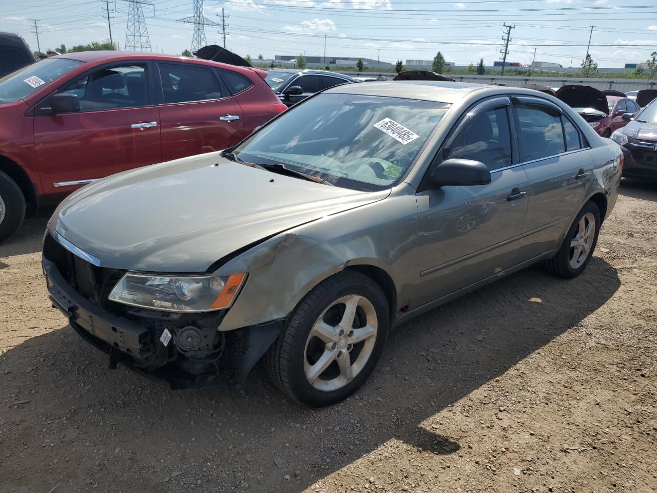 2007 Hyundai Sonata Gls VIN: 5NPET46C77H200280 Lot: 63040485