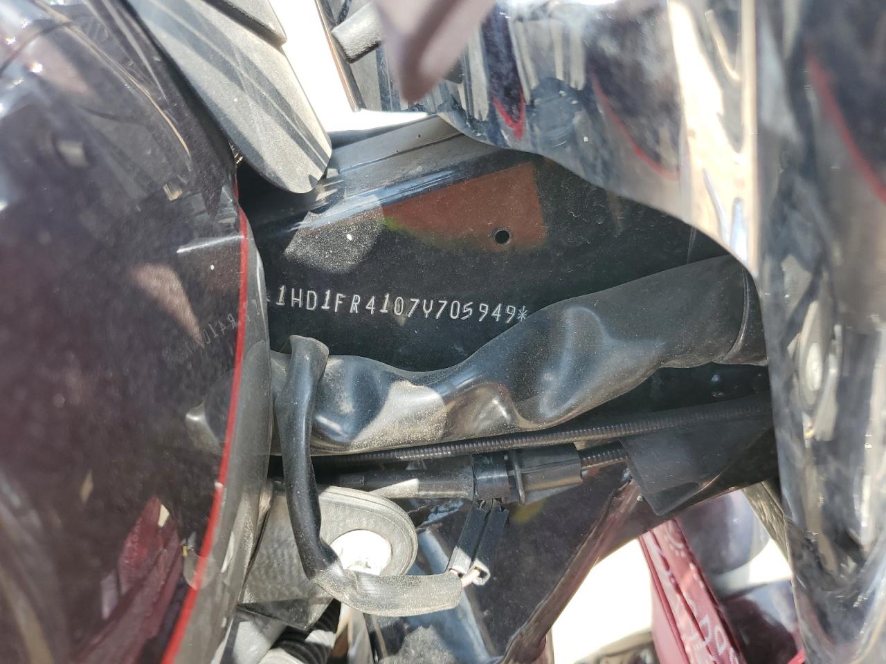 2007 Harley-Davidson Flhrci VIN: 1HD1FR4107Y705949 Lot: 64395505