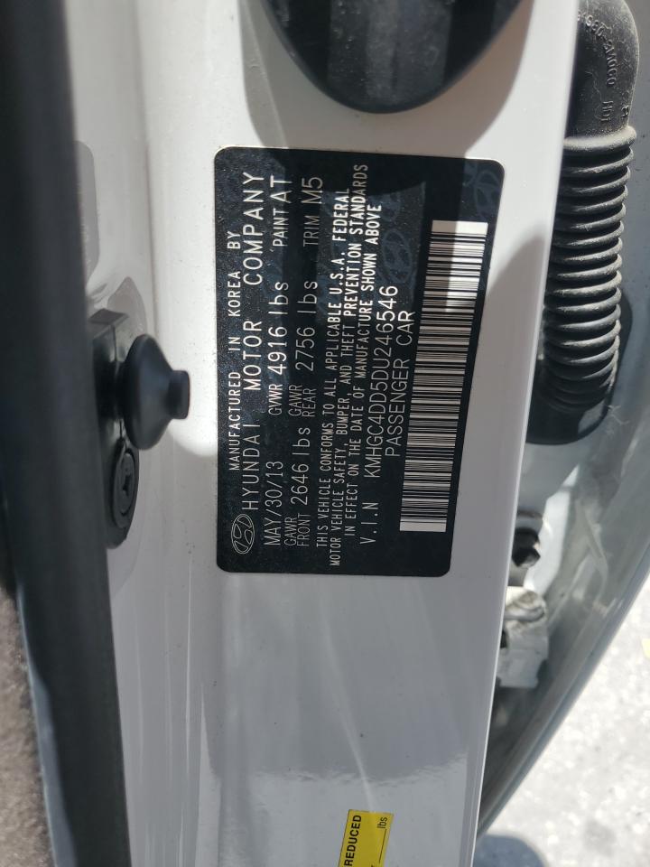 KMHGC4DD5DU246546 2013 Hyundai Genesis 3.8L