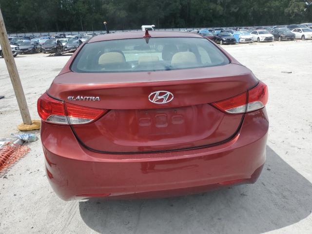  HYUNDAI ELANTRA 2013 Red