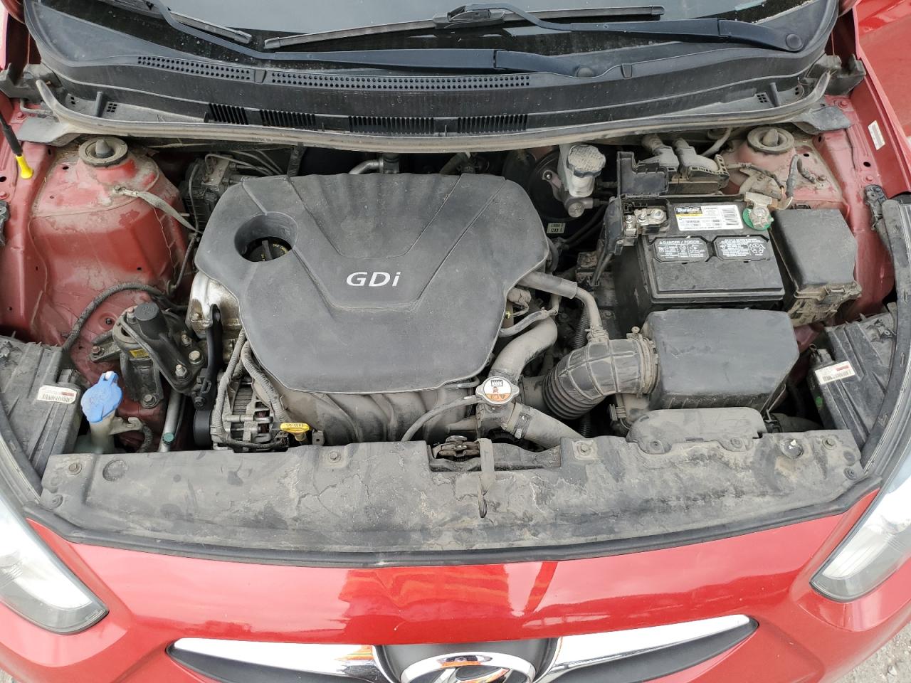 2013 Hyundai Accent Gls VIN: KMHCT4AE0DU550086 Lot: 62783865