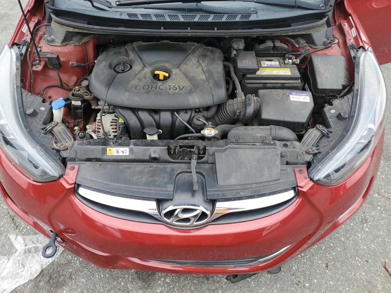 2013 Hyundai Elantra Gls VIN: KMHDH4AEXDU579732 Lot: 64067325