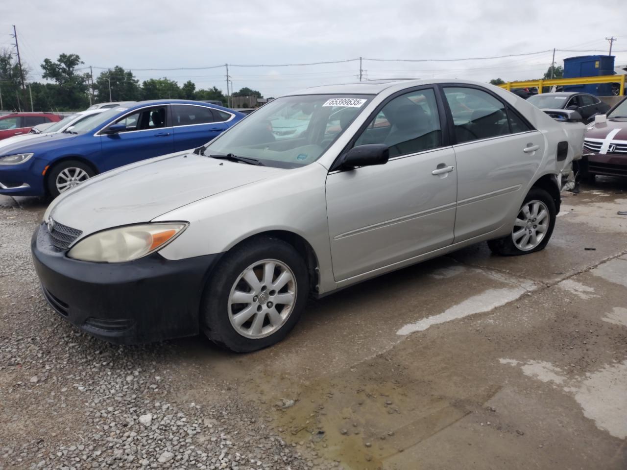 2004 Toyota Camry Le grey null gas 4T1BF30K14U579441 photo #1