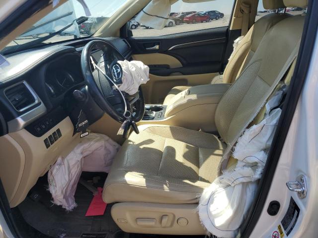  TOYOTA HIGHLANDER 2014 Biały
