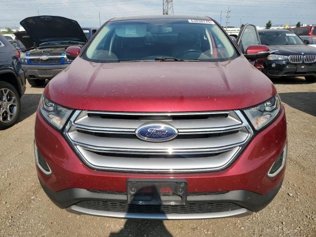  FORD EDGE 2017 Czerwony
