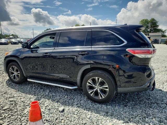  TOYOTA HIGHLANDER 2016 Черный