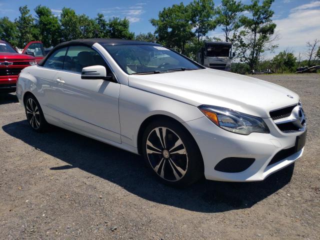 Cabriolets MERCEDES-BENZ E-CLASS 2014 Biały