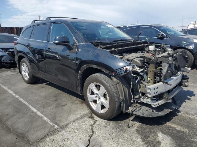  TOYOTA HIGHLANDER 2022 Czarny