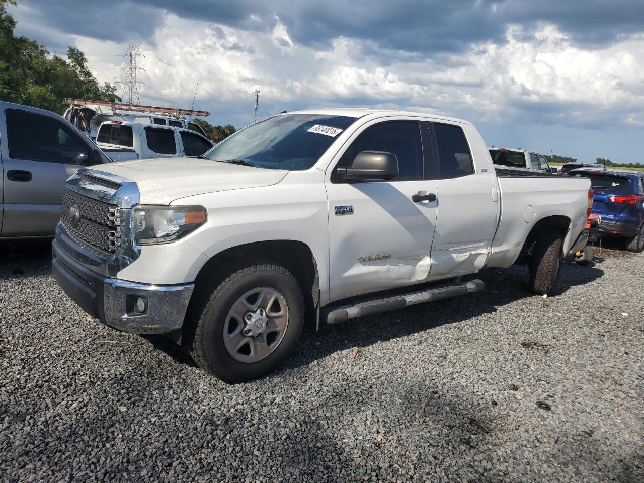 2019 Toyota Tundra Double Cab Sr VIN: 5TFUW5F16KX807291 Lot: 66140015