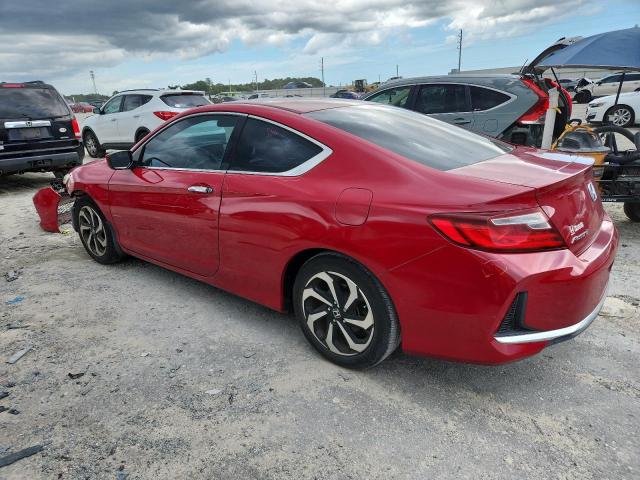  HONDA ACCORD 2016 Czerwony