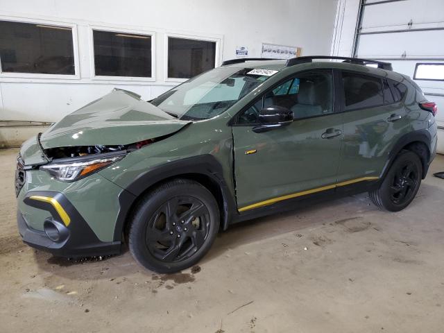  SUBARU CROSSTREK 2024 Зеленый