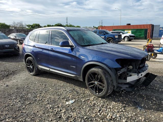  BMW X3 2016 Blue