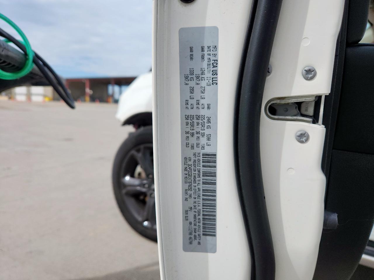 2019 Dodge Journey Crossroad VIN: 3C4PDCGB1KT870292 Lot: 63414725