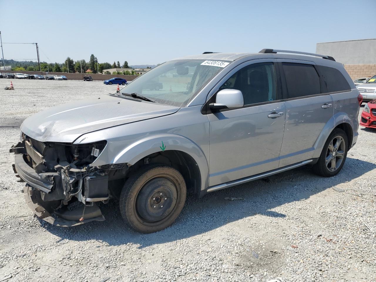 2017 Dodge Journey Crossroad VIN: 3C4PDCGG9HT536077 Lot: 64306135