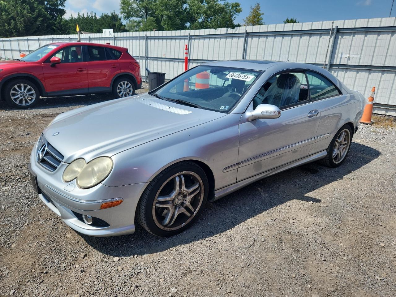 2008 Mercedes-Benz Clk 550 VIN: WDBTJ72H88F258392 Lot: 66436755