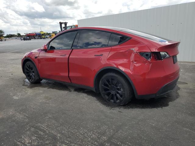  TESLA MODEL Y 2022 Czerwony