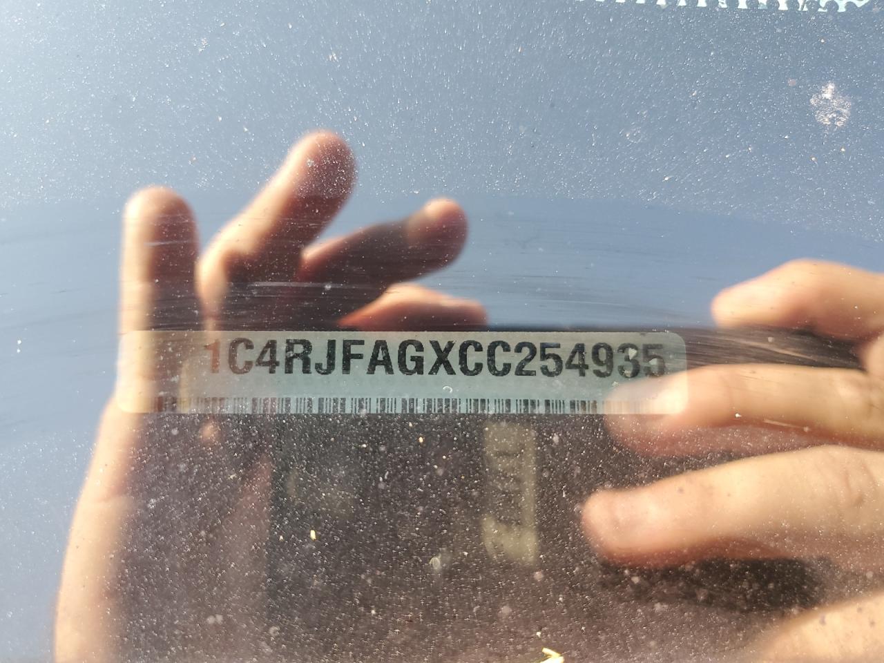 2012 Jeep Grand Cherokee Laredo VIN: 1C4RJFAGXCC254935 Lot: 65605355