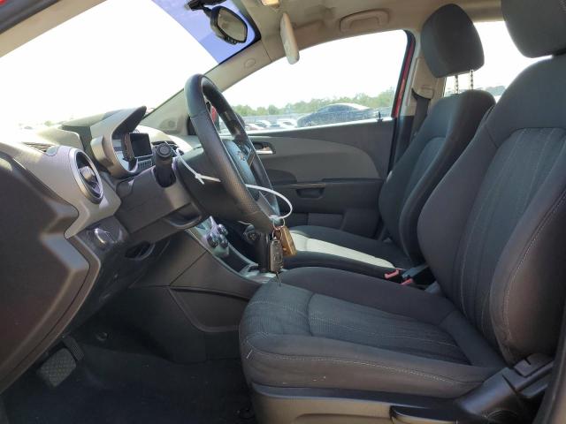 Hatchbacks CHEVROLET SONIC 2015 Red