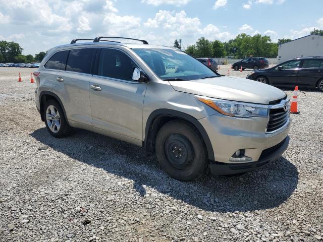  TOYOTA HIGHLANDER 2015 tan