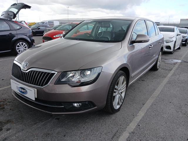 2013 SKODA SUPERB 2.0 TDI CR 170 ELEGANCE 5DR DSG for sale at Copart CHESTER
